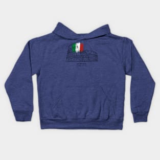 Colosseum Rome Italy Landmark CIty Kids Hoodie